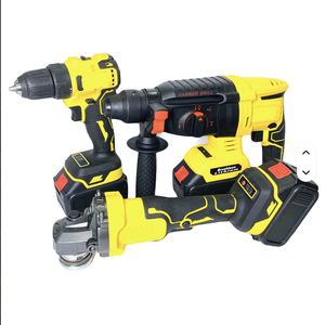 Factory Direct Sales 4 in 1 3 2 Cordless Tool Set Wrench <b>Drill</b> Hammer Angle Home Use OEM Wkc Wkc - Product Image 6
