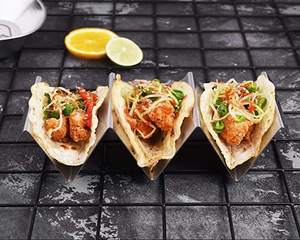 Supporti per Taco a forma di onda 4 confezioni-supporto per Taco in acciaio inossidabile Rack per alimenti da <span class=keywords><strong>cucina</strong></span> Shell Taco Rack gusci - Product Image 5