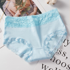 Mutandine da donna all'ingrosso a vita media, sexy, in pizzo, con effetto push-up, in cotone traspirante e confortevole - Product Image 6