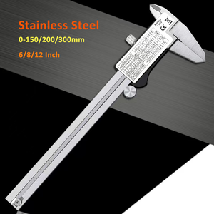 Độ Chính Xác Cao Màn Hình Lớn 6/8/12 Inch Điện Tử Vernier Kỹ Thuật Số Calipers Không Thấm Nước Thép Không Gỉ Công Cụ Đo - Product Image 6