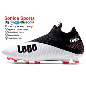 Zapatos <span class=keywords><strong>de</strong></span> Fútbol para Hombre Marca OEM Sonicesport, <span class=keywords><strong>Botas</strong></span> <span class=keywords><strong>de</strong></span> Fútbol Transpirables, Directo <span class=keywords><strong>de</strong></span> Fábrica en Quanzhou para Otoño/Invierno/Verano - Product Image 1