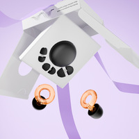 Bouchons d'oreilles pour musiciens, réduction du bruit, OEM, noirs électroplaqués, pour dormir, anti-bruit, pour la musique