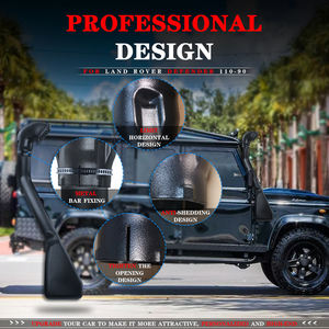 Комплект для сноркелинга 4*4, комплект для сноркелинга LLDPE, воздухозаборник для Land Rover Defender 90 110 300TDI 2,4 Puma TD5 4.0L 3950CC V8 - Product Image 3