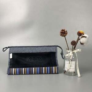 Bolsas de cosméticos personalizadas en forma de labio, bolsa de maquillaje, bolsa de cosméticos de viaje transparente, logotipo personalizado - Product Image 4