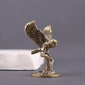 Standbeeld Kleine ornamenten Vintage messing dierenbeeldjes Ambachten Bureaudecoraties - Product Image 2