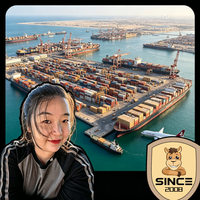 Service de fret aérien et maritime Chine-Dubaï DDP porte-à-porte, dédouanement, prix compétitifs, transit en 3-7 jours, paiement en ligne Alibab