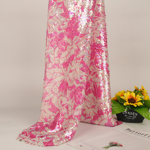 Lihuan 2025 Châu Âu Sang Trọng Hoa <span class=keywords><strong>Polyester</strong></span> Căng Lưới In Kỹ Thuật Số Sequins Thêu Vải Ren Sequin Vải Cho Ăn Mặc - Product Image 1