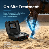 Appareil à ondes de choc électromagnétiques pour usage domestique, thérapie par ondes de choc électromagnétiques, soin des chevaux, clinique vétérinaire, réparation tissulaire, pénétration profonde