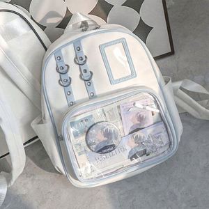 Diseña tu Propio Bolso Ita Transparente de Doble Asa y Gran Capacidad para Estudiantes Universitarios - Product Image 5