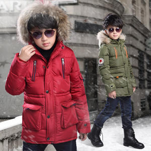 Manteau d'hiver à capuche pour bébés garçons Coldker, veste d'hiver matelassée pour enfants, parka chaude pour garçons - Product Image 2