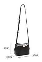 Sac bandoulière en cuir véritable de haute qualité, sac hobo de luxe simple et imperméable, sac à main en cuir tendance pour femmes, vente en gros
