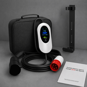 สถานีชาร์จรถยนต์ไฟฟ้าแบบพกพา Type 2 ขนาด 11kW 22kW พร้อมระบบควบคุมผ่านแอพ WiFi ปรับกระแสไฟได้ ตั้งเวลาชาร์จล่วงหน้าได้ - Product Image 6