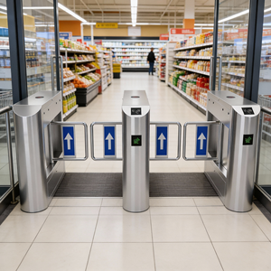 Portão de Barreira Personalizável Mingxu com Código QR/Rosto/Impressão Digital/Palmilha, Serviço ODM, Impressão de Logotipo Disponível - Product Image 1