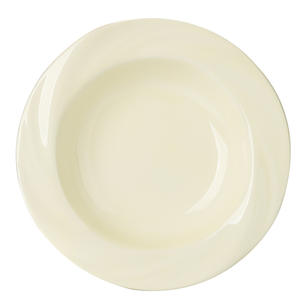 Vente en gros d'assiettes en céramique crème modernes Plat de pâtes occidentales écologique de haute qualité Plat peu profond haut de gamme créatif pour la maison 100pcs - Product Image 5