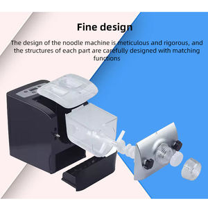 Household Electric Fresh Automatic Small Macaroni Extruder Home <strong>Pasta</strong> Maker Noodle <strong>Making</strong> Machine <strong>Processor</strong> - Product Image 2