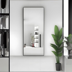 <span class=keywords><strong>Porta</strong></span> <span class=keywords><strong>Scorrevole</strong></span> Minimalista in Vetro Temperato a <span class=keywords><strong>Specchio</strong></span> per Divisorio Bagno Personalizzabile - Product Image 5