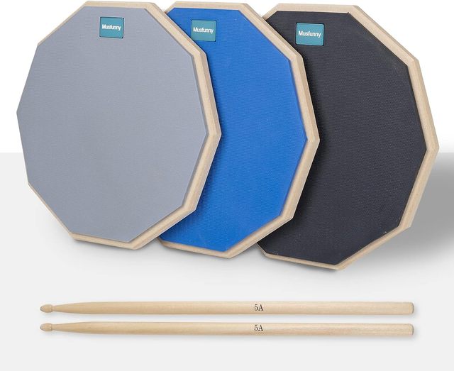 Direct Factory Supply Practice Drum Pad with Carry Bag & Drumsticks for Music Schools & Musical Instrument Accessories