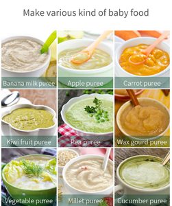 Procesador de Alimentos para Bebés Eléctrico Automático Todo en Uno, Licuadora Multifuncional para Picar, Cocinar al Vapor y Mezclar para el Hogar - Product Image 6