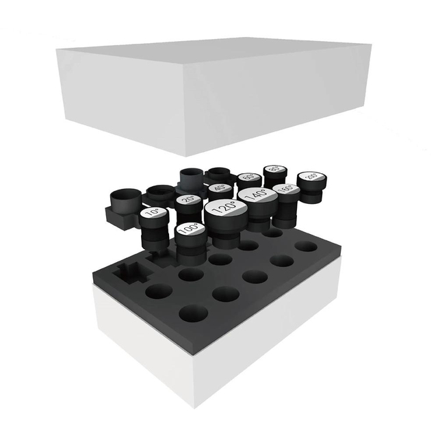M12 Lens Set, Lens for Raspberry Pi Camera (1/4') and , Telephoto, Macro, Wide Angle,