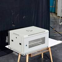 Baie de serveur murale TBS 4U 19 pouces, profondeur 600 mm, démontable, pour hub de données informatiques, personnalisable OEM