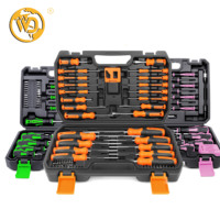 Kit de tournevis magnétique 86 pièces avec embouts de précision, tige flexible, aimant et démagnétiseur, outils à main avec étui de rangement
