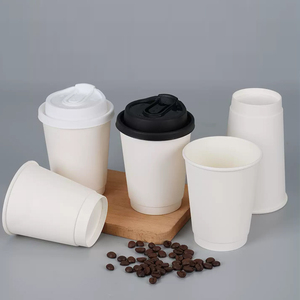 Eco Disposable Takeaway Trending <b>Coffee</b> Paper <b>Cup</b> <b>8oz</b> 12oz 16oz Double Wall Paper <b>Coffee</b> <b>Cups</b> - Product Image 1