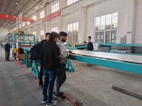 Línea de producción de tablero de encofrado de construcción hueca de plástico PP, máquina de hoja hueca corrugada, máquina de extrusión de caja de embalaje PP