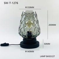 Lámpara de Mesa Espiral, Decoración Nocturna para Exteriores, Lámpara de Escritorio LED Europea, Lámpara de Mesa para Hotel, Comedor, Restaurante