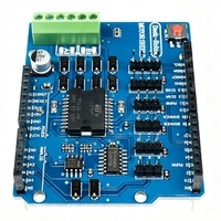 Carte d'extension de pilote de moteur OKYN0911-7 L298P, pont H, double commande de moteur CC 2A pour UNO