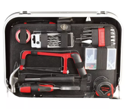 Ensemble d'outils de 153 pièces tout acier CR-V-Quatre couches juegos de herramientas manuales caja