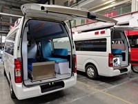 Ambulance de type fourgon à toit surélevé Foton G7, fabriquée en Chine, conduite à gauche (LHD) ou à droite (RHD), véhicule d'ambulance médical d'urgence personnalisé pour le sauvetage