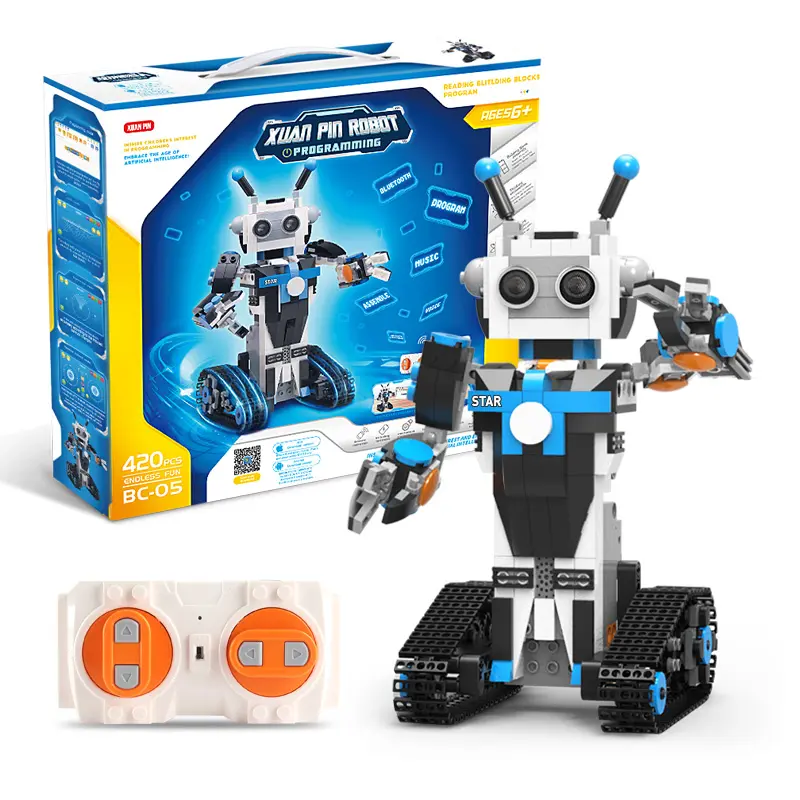 Xueren — ensemble de robots de construction, jeu éducatif avec télécommande, jouets pour enfants, VS LEGO,