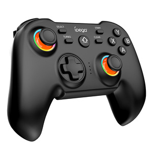 Joystick inalámbrico BT para juego, bocina brillante para Switch/iOS/<span class=keywords><strong>Android</strong></span>/PC/P3/P4, artefacto para comer pollo - Product Image 5