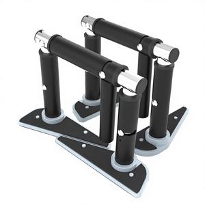 Barre de pompes multifonctionnelle pliable en acier portable pour hommes, pour usage domestique, à fixer sur cadre de porte, barres horizontales parallèles - Product Image 4