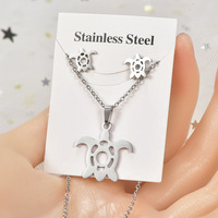Mode étanche pendentif collier en acier inoxydable pour dame bijoux SHOP Wholesales N250503