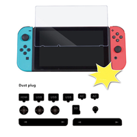 SYY Nouveau Kit Anti-Poussière en Silicone pour Console de Jeu, Cache Anti-Poussière, Bouchon Anti-Poussière pour Nintendo Switch