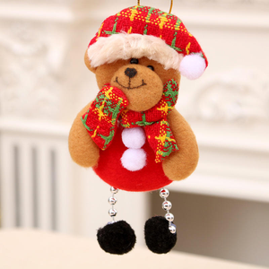 Llavero y juguetes de felpa de Navidad de algodón-Juguete de peluche de tamaño pequeño Unisex para todas las edades QF - Product Image 2