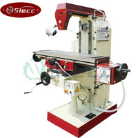 Vente directe d'usine X8130, machine de fraisage CNC verticale à 4 axes, double broche NT30, moyenne capacité, haute précision