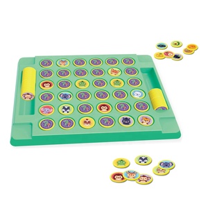 <span class=keywords><strong>Juego</strong></span> de Mesa de Memoria Cognitiva, <span class=keywords><strong>Juego</strong></span> de Mesa de Emparejamiento de Animales y Frutas, Rompecabezas Educativo para Niños y Adultos - Product Image 1