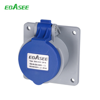 Connecteurs industriels étanches EBASEE 16A 3 broches, prise et fiche IP44 110V 220V