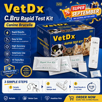 Super Septembre : Kit de test rapide d'anticorps de Brucella canine (C.Bru Ab)