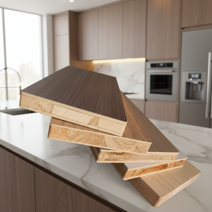 לוח בלוקים מלא מעץ צפצפה 1220 מ\\\"מ על 2440 מ\\\"מ, איכות גבוהה, מחיר זול, לשימוש בבתי ספר, במטבחים ובבנייה - Product Image 2