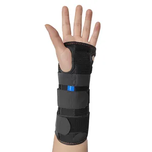 최대 지원 3 스테이 핸드 브레이스 여성용 남성용 건염에 대한 오른손 왼손 조정 가능한 손목 지원 부목