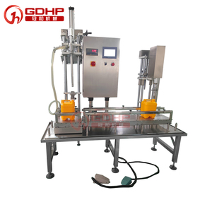 Máquina de Llenado y Tapado de Botellas Grandes para Aditivos Alimentarios, Semiautomática, a Pequeña <span class=keywords><strong>Escala</strong></span>, de 1 <span class=keywords><strong>L</strong></span> a 10 <span class=keywords><strong>L</strong></span>, para <span class=keywords><strong>L</strong></span>íquidos - Product Image 1