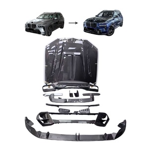 Kit Carrozzeria in Fibra di Carbonio di Alta Qualità, Cofano e Paraurti per <span class=keywords><strong>BMW</strong></span> <span class=keywords><strong>X7</strong></span> G07 LCI 2022+, Aggiornamento allo Stile LD - Product Image 1