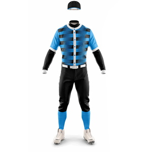 New Custom <b>Light</b> Weight Breathable Printed Comfortable High Quality Baseball Uniform for Adults at Reasonable Price - Product Image 1