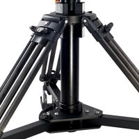 EP880LK Système de pompe à air pour bol de 100 mm, charge utile 28 kg, avec caméra vidéo, téléprompteur, trépied et pied de support pour équipement de diffusion
