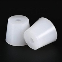 Bouchons en caoutchouc silicone étanches avec verrouillage, petits bouchons de trou en caoutchouc, bouchons de test en silicone