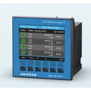 Janitza Energy Analyser UMG 96-EL LCD Display Three Phase Voltage Measurement - Product Image 4