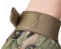 Gants tactiques de haute qualité Microfibre Camouflage Sports de plein air Cyclisme Pêche Auto-chauffant Antidérapant Doigt complet Coupe-vent